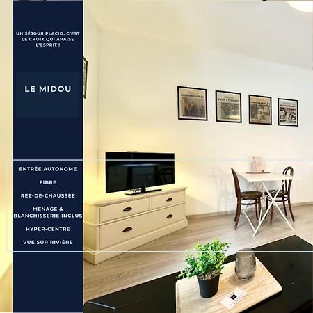 Le Midou - Central - Calme - Vue Sur Riviere - Fibre Mont-de-Marsan Extérieur photo